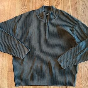 Men’s Tommy Bahama Zip Sweater XXL fits like 3XL